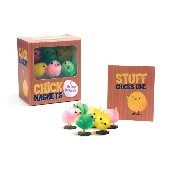 Hachette Book Group Toys > Art Toys Chick Magnets: the Cutest Ever Hatched! [Mini Kit] 9780762444151