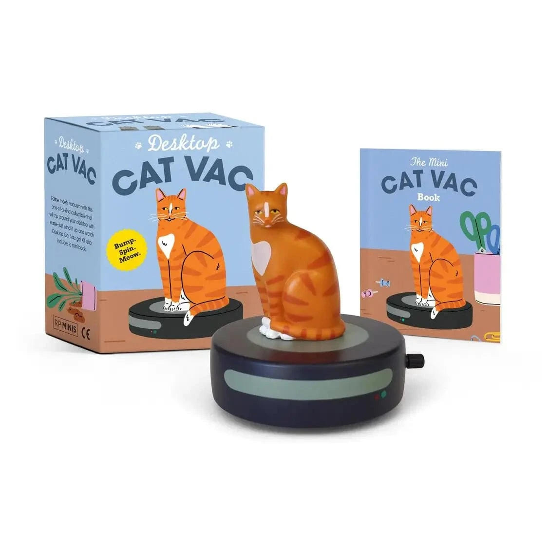 Hachette Book Group Toys > Art Toys Desktop Cat Vac [Mini Kit] 9780762478712