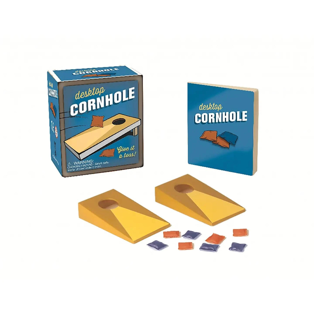 Hachette Book Group Toys > Art Toys Desktop Cornhole: Give It A Toss! [Mini Kit] 9780762459308