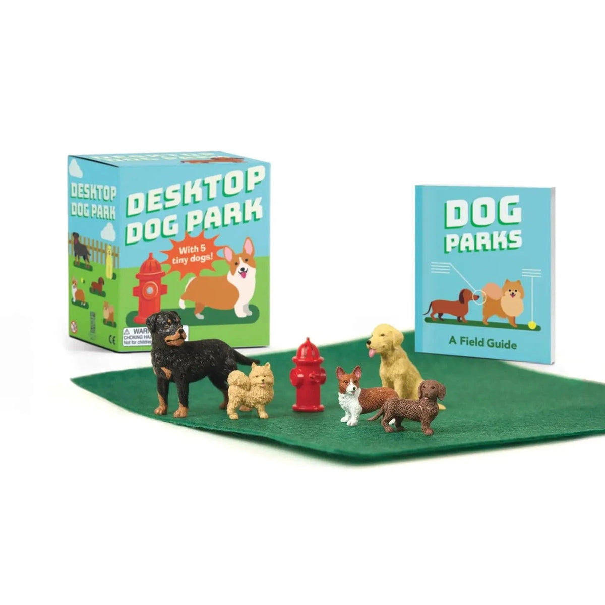 Hachette Book Group Toys > Art Toys Desktop Dog Park [Mini Kit] 9780762464845