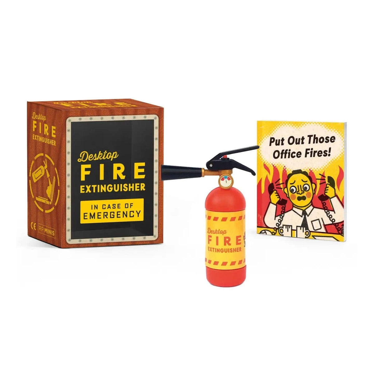 Hachette Book Group Toys > Art Toys Desktop Fire Extinguisher [Mini Kit] 9780762473731