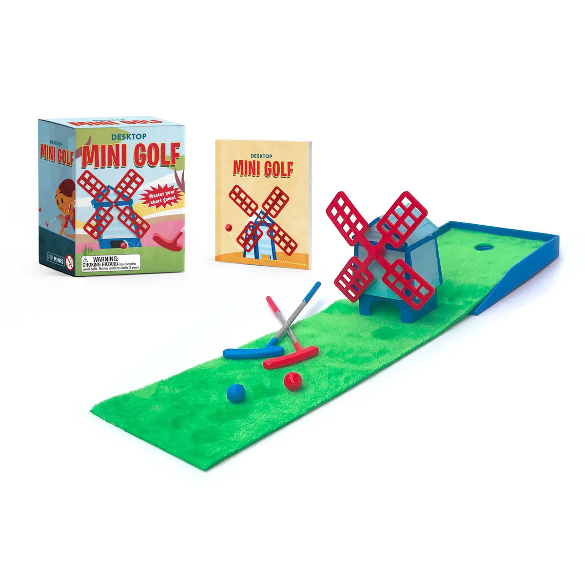 Hachette Book Group Toys > Art Toys Desktop Mini Golf: Master Your Short Game! [Mini Kit] 9780762479931
