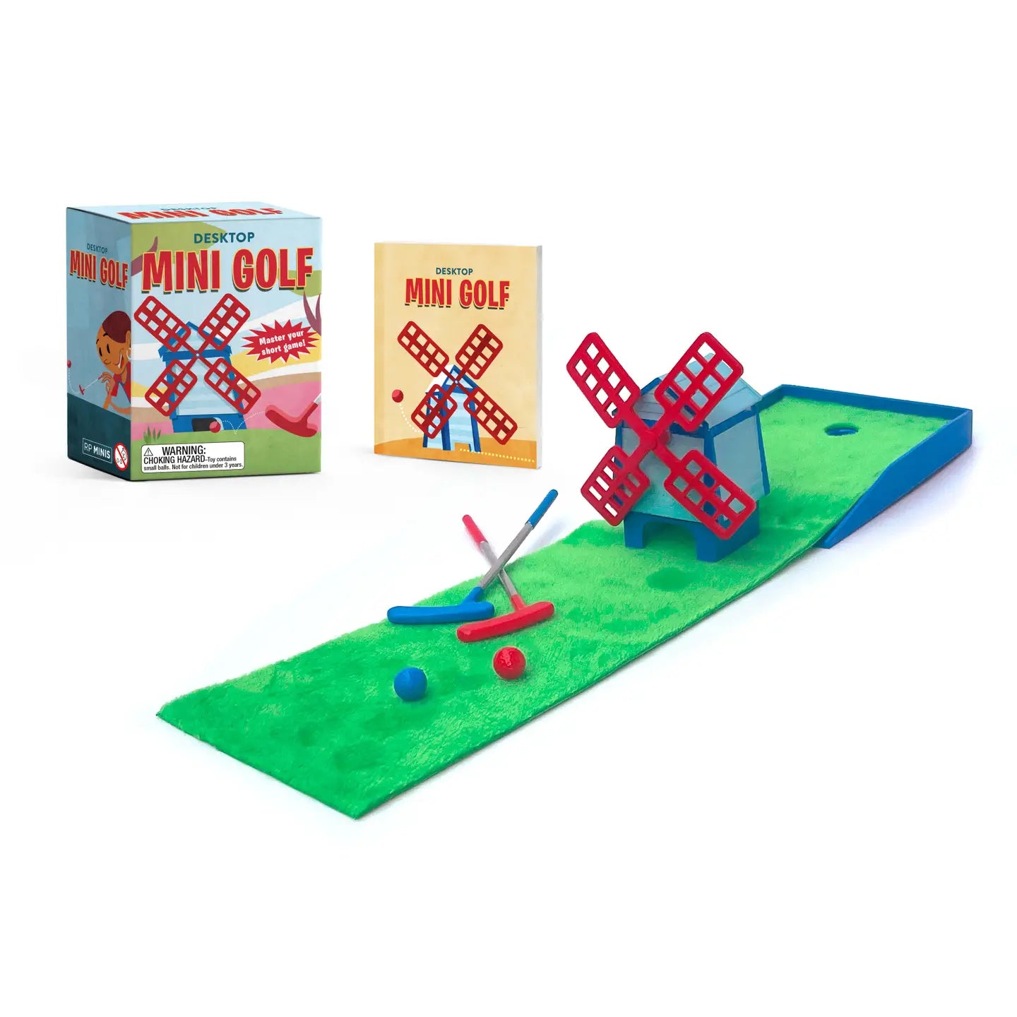 Hachette Book Group Toys > Art Toys Desktop Mini Golf: Master Your Short Game! [Mini Kit] 9780762479931