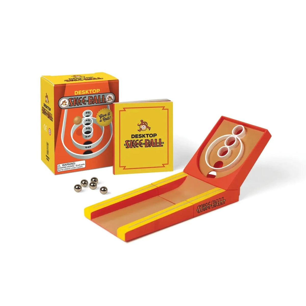 Hachette Book Group Toys > Art Toys Desktop Skee-Ball: Give It A Roll! [Mini Kit] 9780762460816