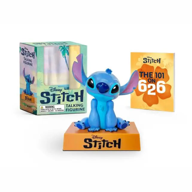 Hachette Book Group Toys > Art Toys Disney: Stitch Talking Figurine [Mini Kit] 9798894142708