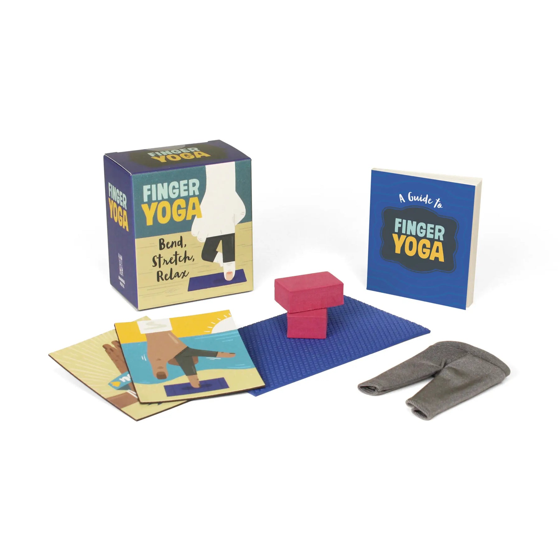 Hachette Book Group Toys > Art Toys Finger Yoga [Mini Kit] 9780762461608 TEC97HAC