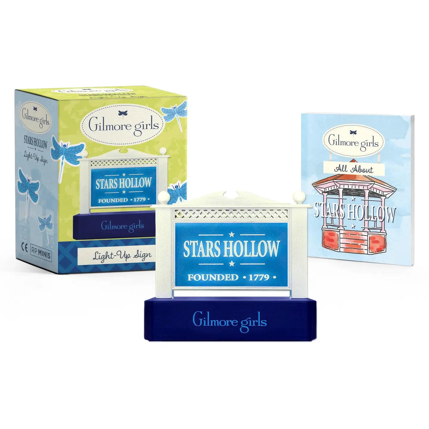 Hachette Book Group Toys > Art Toys Gilmore Girls: Stars Hollow Light-Up Sign [Mini Kit] 9780762480128