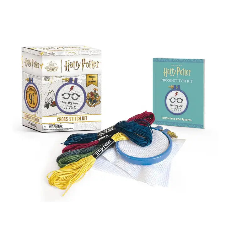 Hachette Book Group Toys > Art Toys Harry Potter Cross-Stitch Kit [Mini Kit] 9780762484195