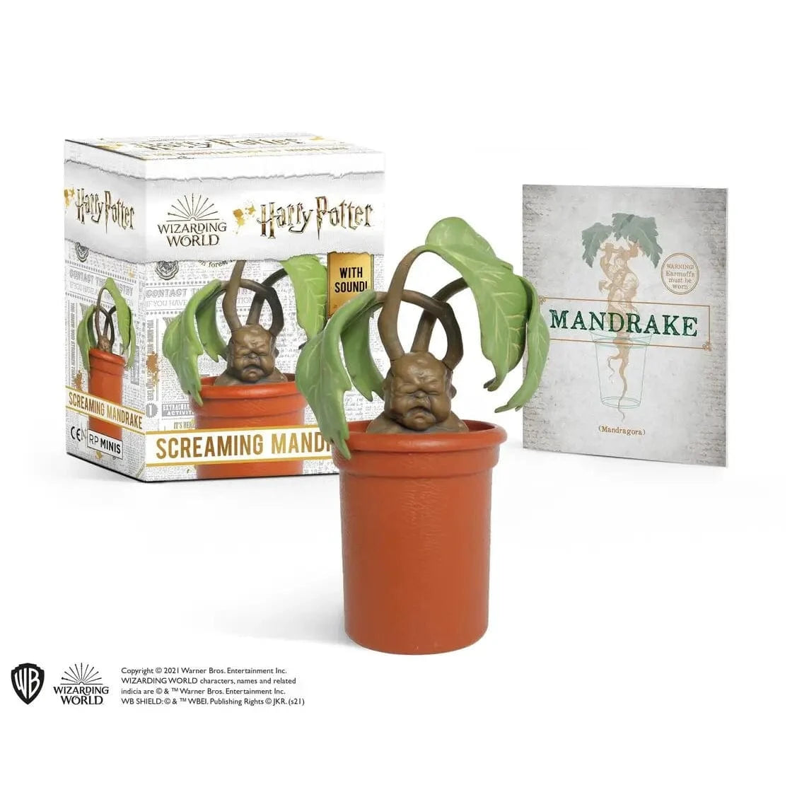 Hachette Book Group Toys > Art Toys Harry Potter Screaming Mandrake: with Sound! [Mini Kit] 9780762474776