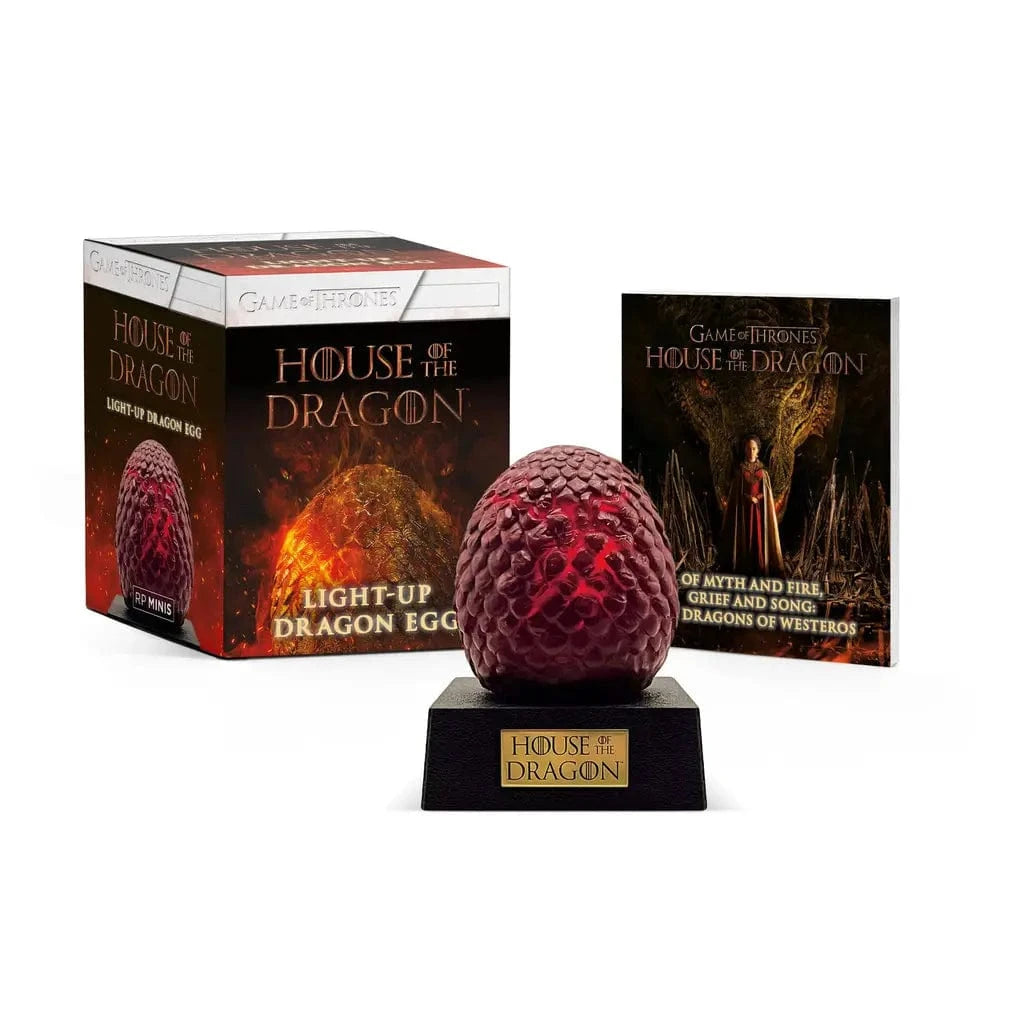 Hachette Book Group Toys > Art Toys House of the Dragon: Light-Up Dragon Egg [Mini Kit] 9780762486908