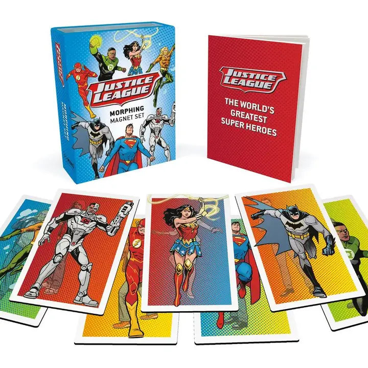 Hachette Book Group Toys > Art Toys Justice League Lenticular Magnet Set of 7 [Mini Kit] 9780762469840