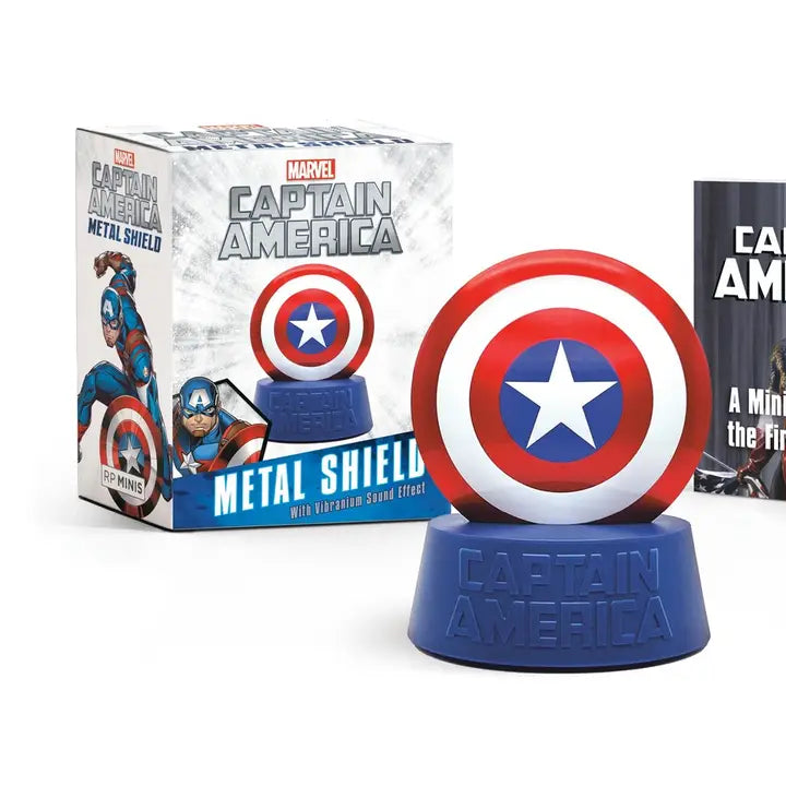 Hachette Book Group Toys > Art Toys Marvel Captain America Metal Shield with Sound Effect [Mini Kit] 9780762485680