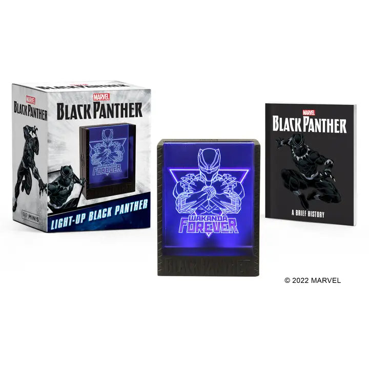 Hachette Book Group Toys > Art Toys Marvel: Light-Up Black Panther [Mini Kit] 9780762478675