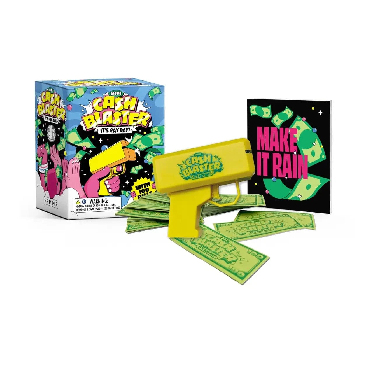 Hachette Book Group Toys > Art Toys Mini Cash Blaster: It's Pay Day! [Mini Kit] 9780762489541