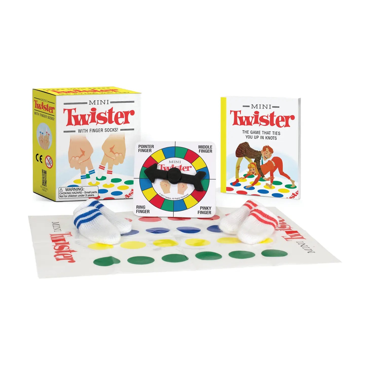 Hachette Book Group Toys > Art Toys Mini Twister [Mini Kit] 9780762491711