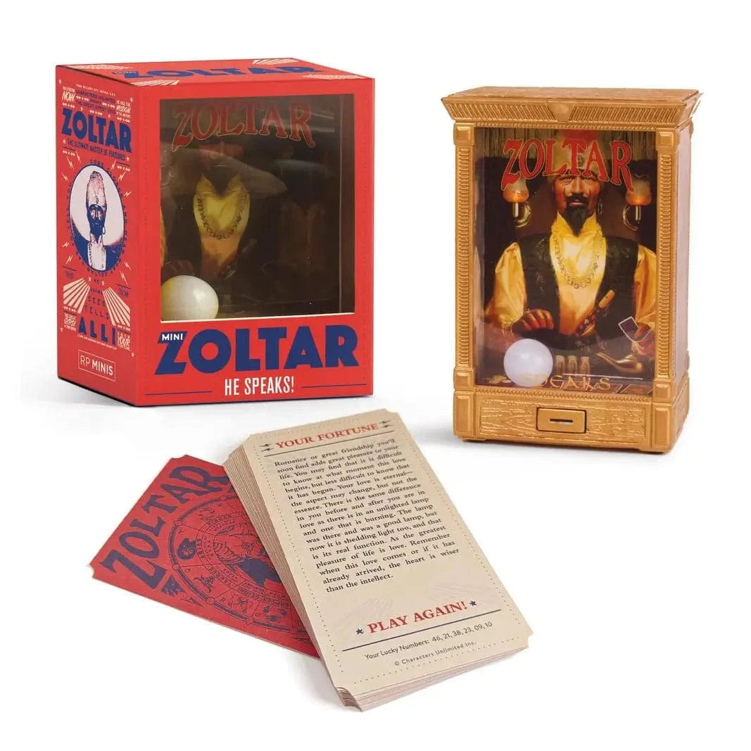 Hachette Book Group Toys > Art Toys Mini Zoltar: He Speaks! (Mini Edition - Deluxe Mega Kit) 9780762464852