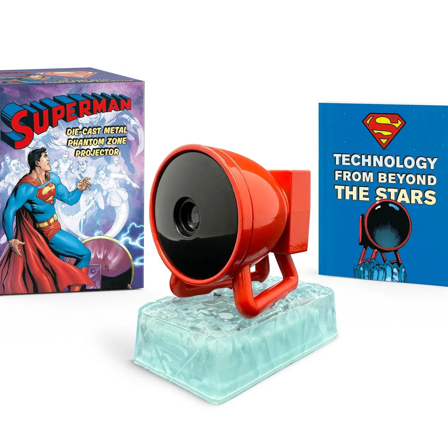 Hachette Book Group Toys > Art Toys Superman: Die-Cast Metal Phantom Zone Projector [Mini Kit] 9780762489534