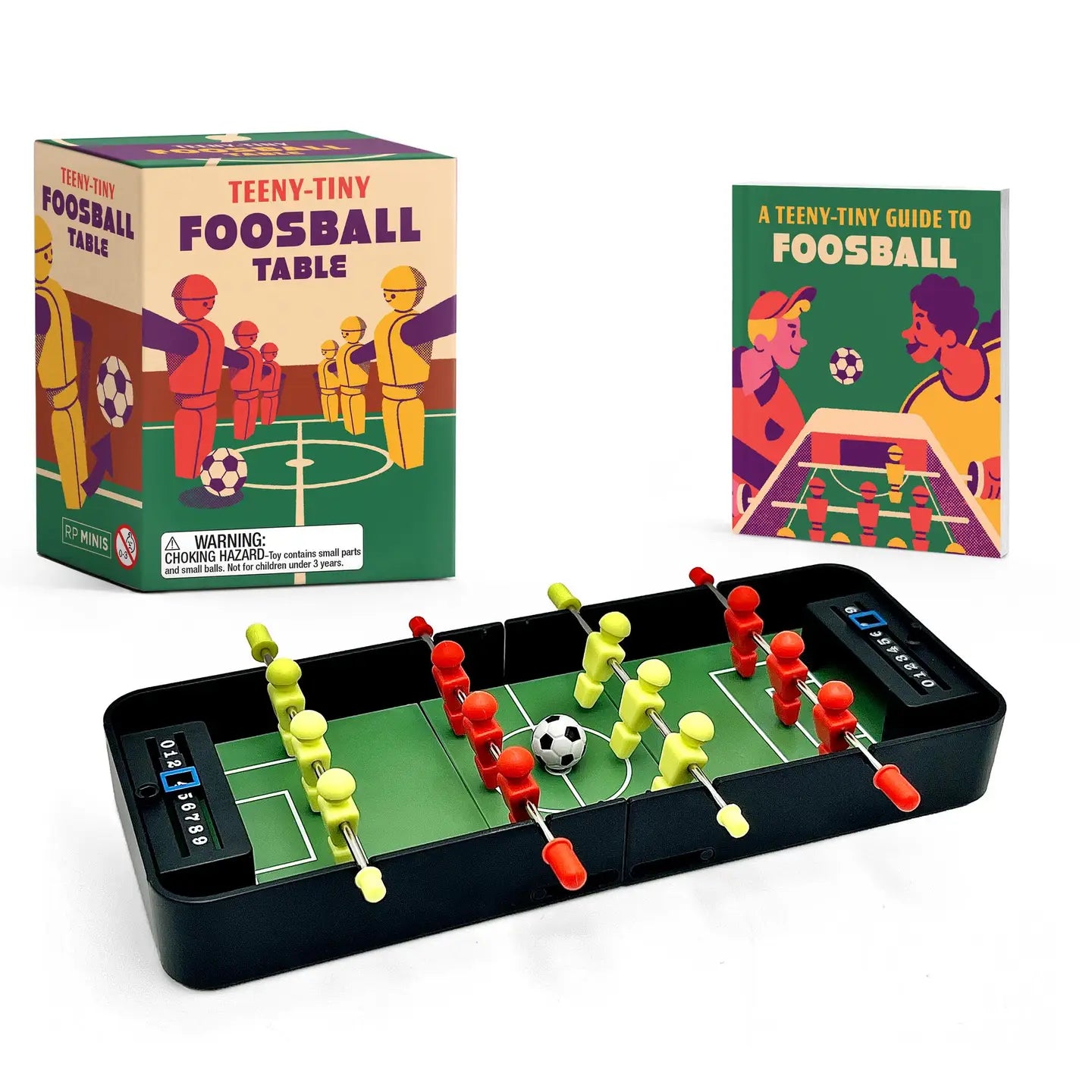 Hachette Book Group Toys > Art Toys Teeny-Tiny Foosball Table [Mini Kit] 9798894140087