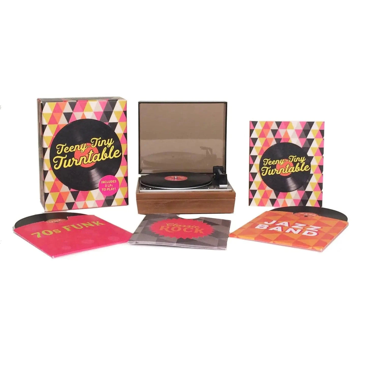 Hachette Book Group Toys > Art Toys Teeny-Tiny Turntable: Includes 3 Mini-Lps To Play! [Mini Kit] 9780762462353