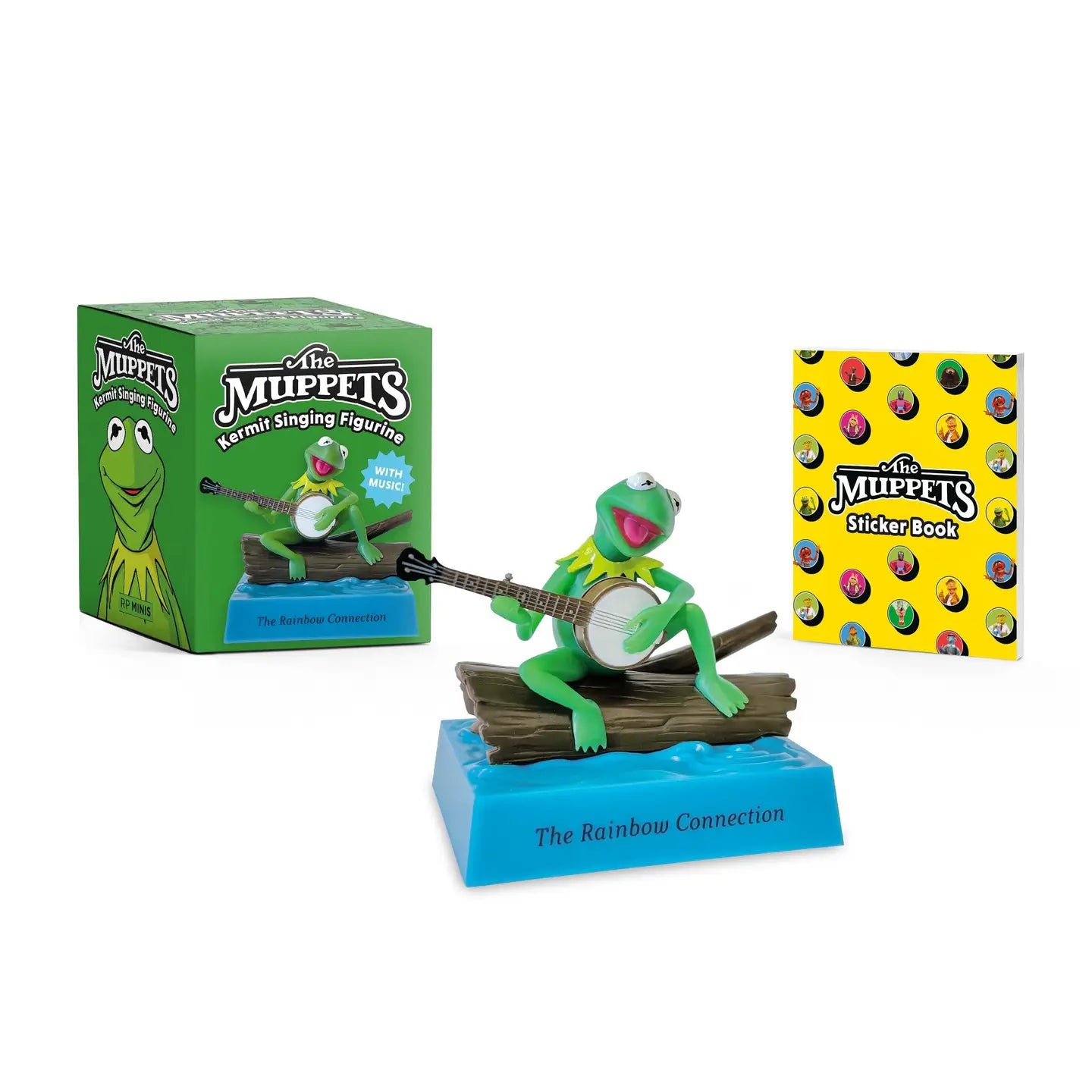 Hachette Book Group Toys > Art Toys The Muppets: Kermit Singing Figurine [Mini Kit] 9798894140926