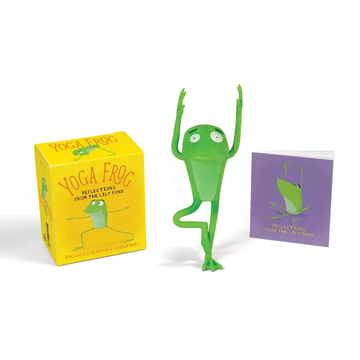 Hachette Book Group Toys > Art Toys Yoga Frog: Reflections from the Lily Pond [Mini Kit] 9780762463824