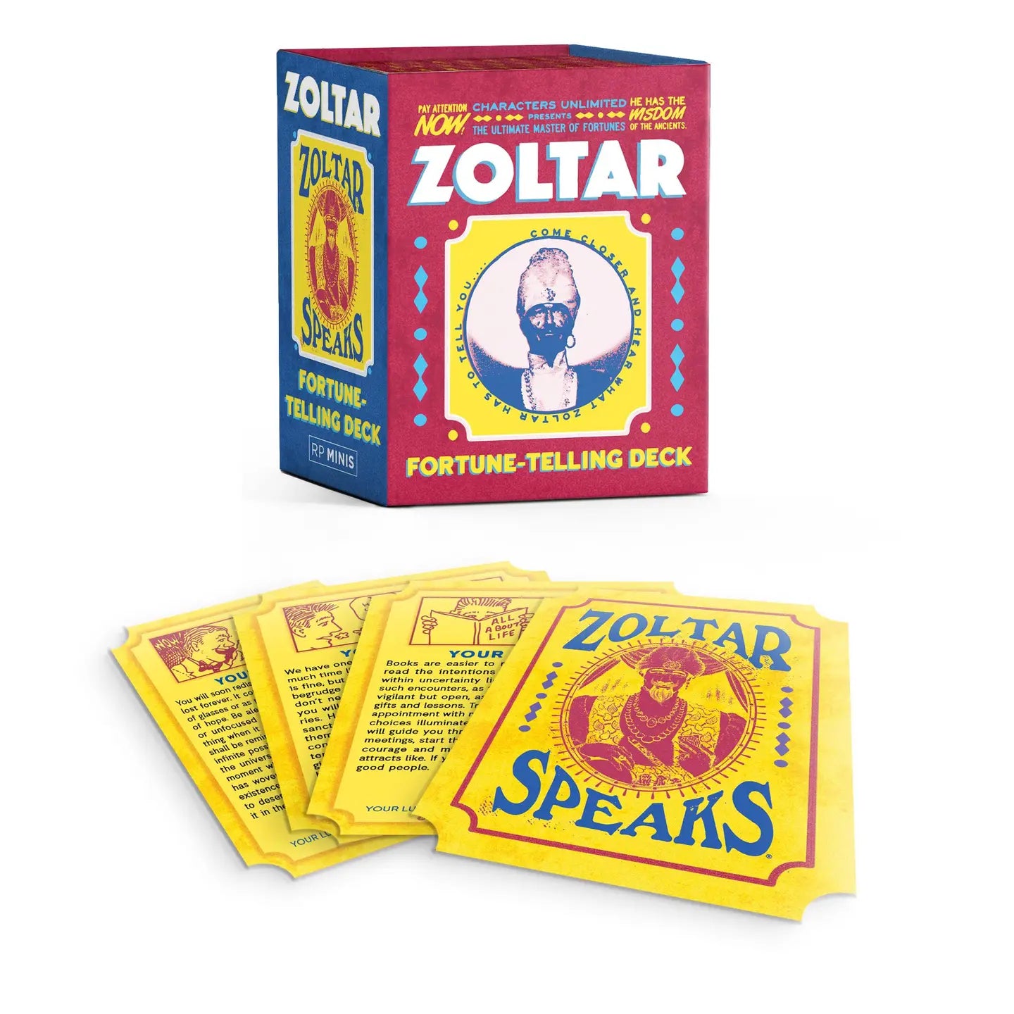 Hachette Book Group Toys > Art Toys Zoltar Fortune-Telling Deck [Mini Kit] 9780762487516