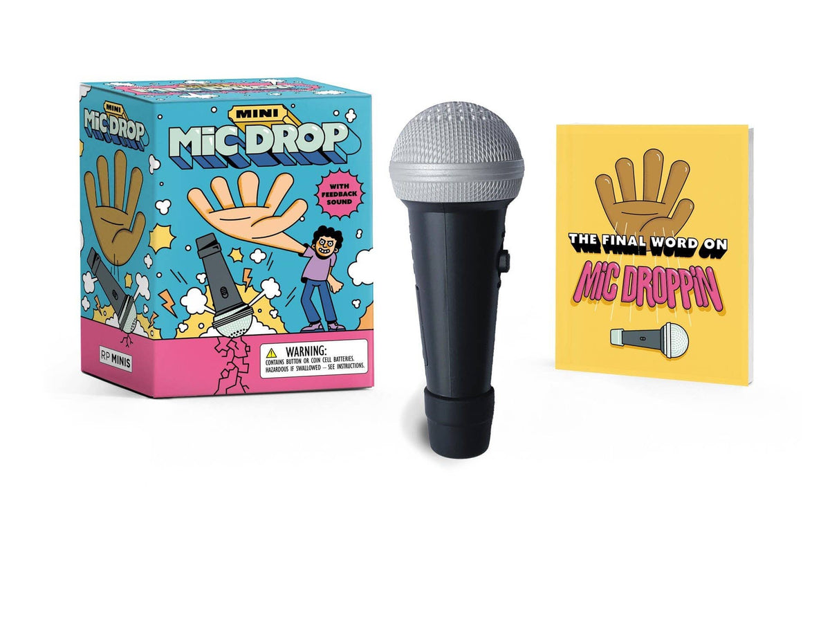 Hachette Book Group Toys Mini Mic Drop: With Feedback Sound 9798894141336 9798894141336