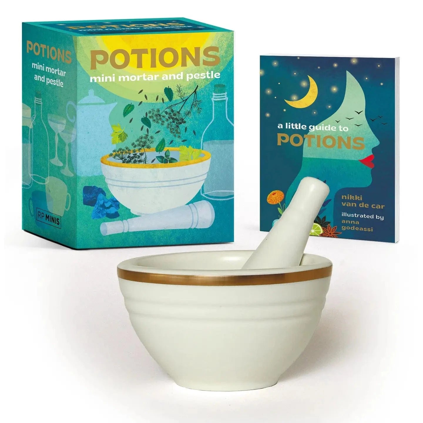 Hachette Book Group Toys > Other Toys Potions - Mini Mortar and Pestle [Mini Kit] 9780762478743 MC 9780762478743