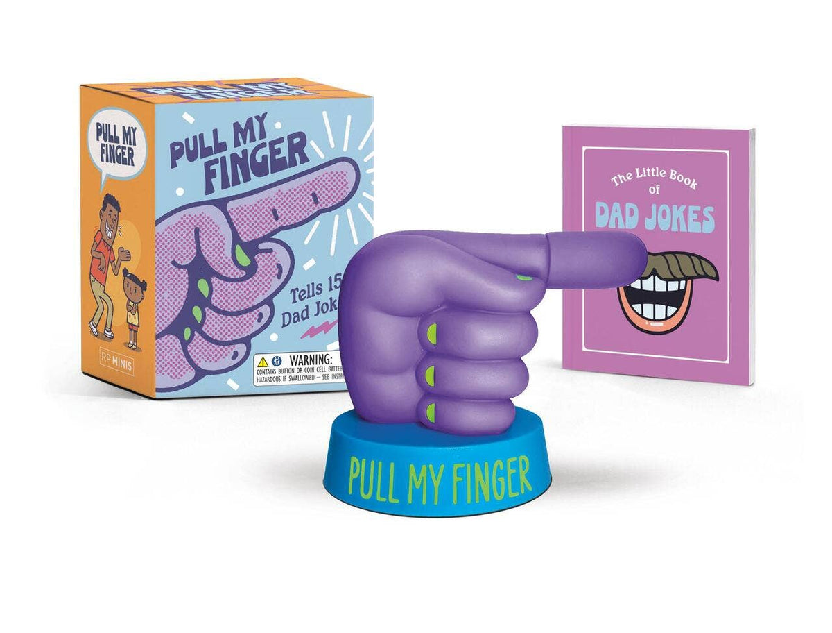 Hachette Book Group Toys Pull My Finger: Tells 15 Dad Jokes! 9780762484713 9780762484713
