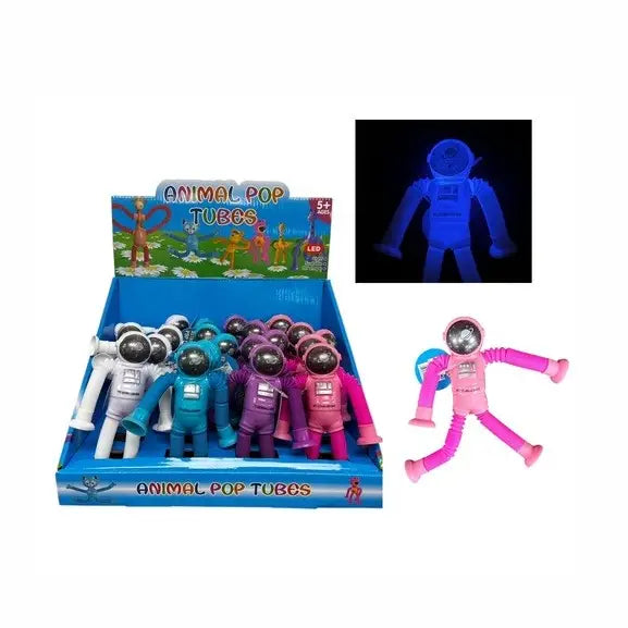 Handee Products (HPC) Toys > Fidget Toys Handee: Astronaut Light-Up Pop Tubes 064049517929 LB792