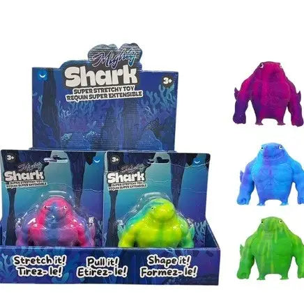 Handee Products (HPC) Toys > Fidget Toys Handee: Mighty Shark Stretchy Toy 064049358300 NV3830