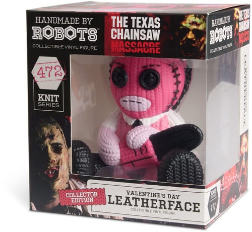Handmade By Robots Toys > Statues > Horror Handmade by Robots - The Texas Chainsaw Massacre - Leatherface (#472) (Valentine's Day) 818730028283 HMBR28283