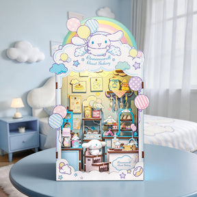 Hands Craft Model Kits > Other Model Kits Cinnamoroll Cloud Bakery - DIY Book Nook Kit 810101582905 HCB207