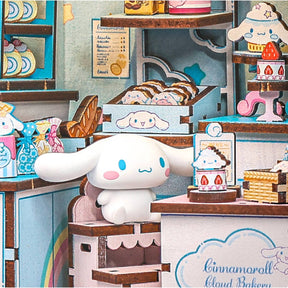 Hands Craft Model Kits > Other Model Kits Cinnamoroll Cloud Bakery - DIY Book Nook Kit 810101582905 HCB207