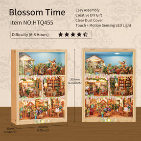 Hands Craft Model Kits > Other Model Kits DIY 3D Puzzle Kit: Blossom Time w/ Dust Cover 810101583315 HTQ455