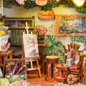 Hands Craft Model Kits > Other Model Kits DIY 3D Puzzle Kit: Blossom Time w/ Dust Cover 810101583315 HTQ455