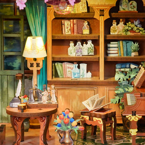 Hands Craft Model Kits > Other Model Kits DIY 3D Puzzle Kit: Blossom Time w/ Dust Cover 810101583315 HTQ455