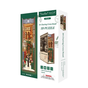 Hands Craft Model Kits > Other Model Kits DIY Book Nook: Kit 84 Charing Cross Road 810101581595 HTQ114