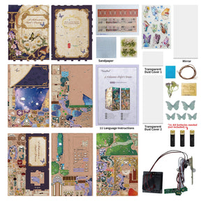 Hands Craft Model Kits > Other Model Kits DIY Book Nook Kit: A Midsummer Night's Dream with Dust Cover 6971683351304 TQ130