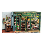 Hands Craft Model Kits > Other Model Kits Diy Book Nook Kit: Blossom Florists 810101582257 HCB503