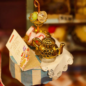 Hands Craft Model Kits > Other Model Kits DIY Book Nook Kit: Blueberry Lane Tea 810101583339 MIN205