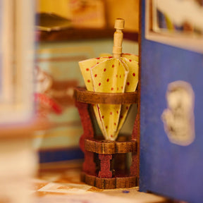 Hands Craft Model Kits > Other Model Kits DIY Book Nook Kit: Blueberry Lane Tea 810101583339 MIN205