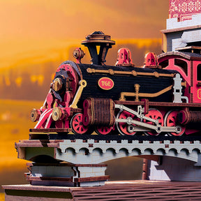 Hands Craft Model Kits > Other Model Kits DIY Book Nook Kit: Century Train 810101582738 TGE01