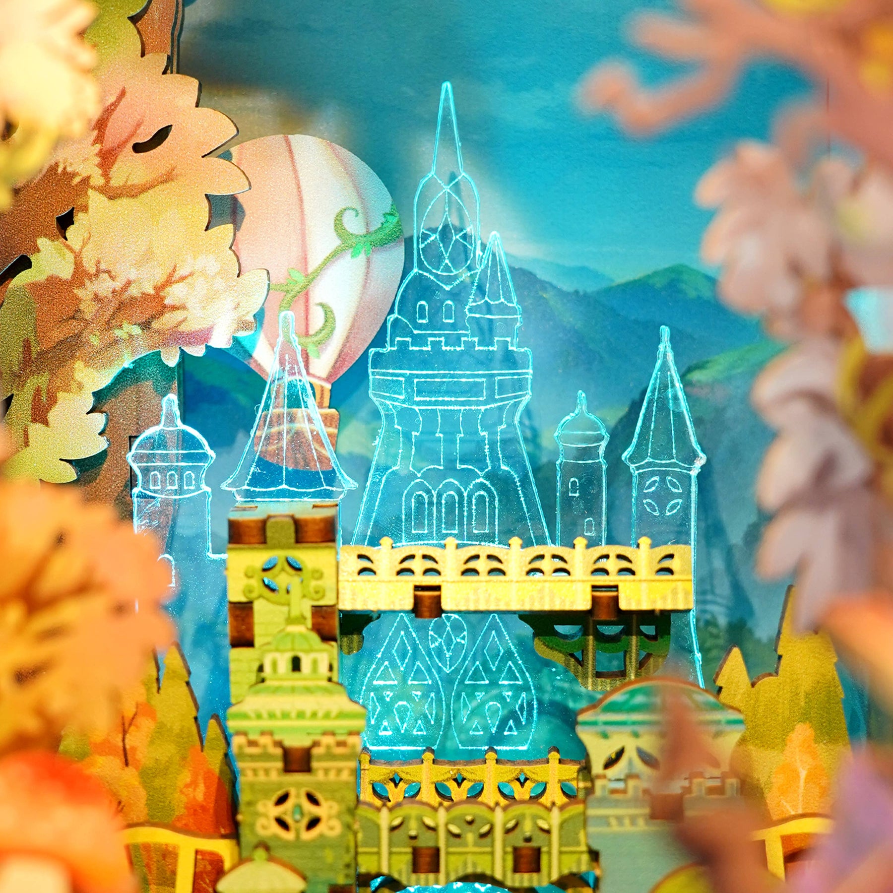 Hands Craft Model Kits > Other Model Kits DIY Book Nook Kit: Dorothy's Journey w/ Dust Cover 810101583292 HTQ139