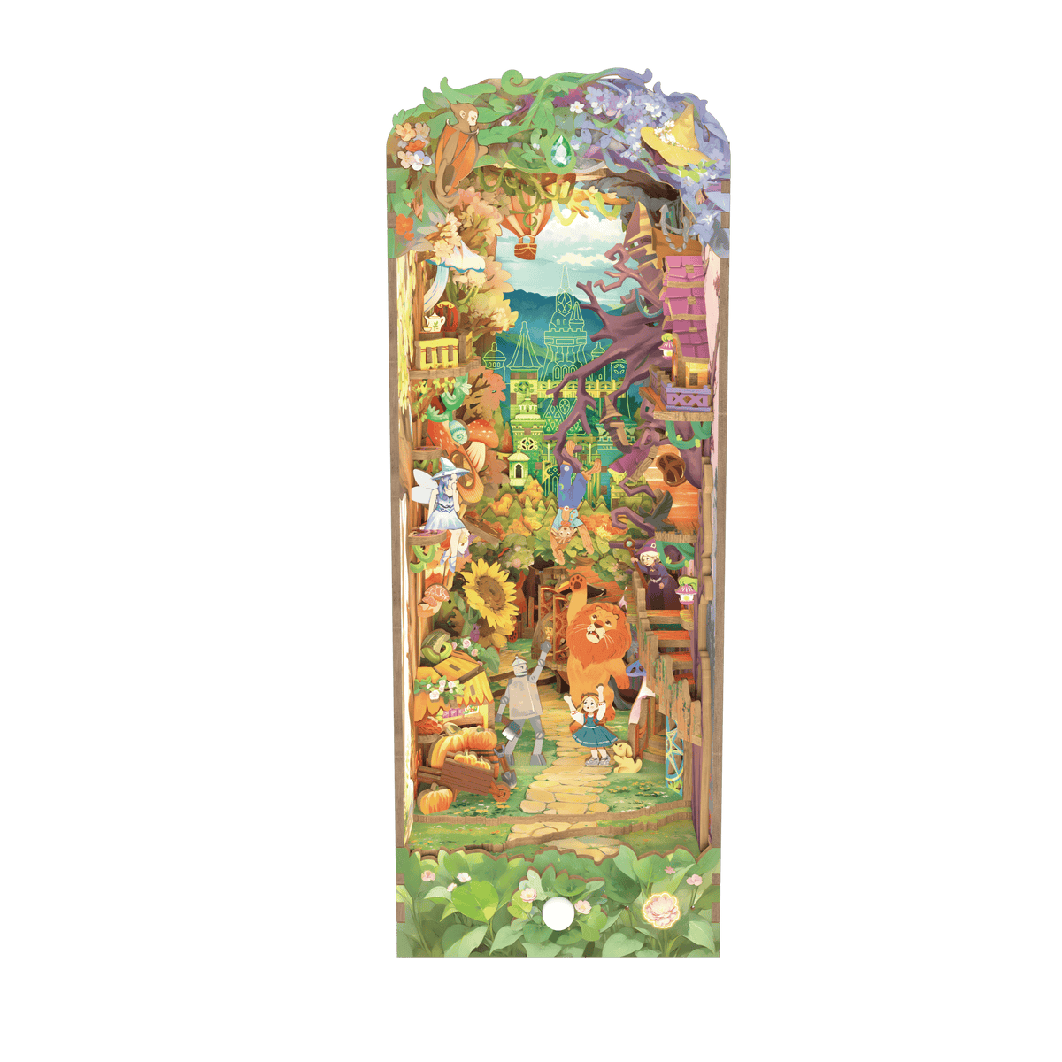 Hands Craft Model Kits > Other Model Kits DIY Book Nook Kit: Dorothy's Journey w/ Dust Cover 810101583292 HTQ139
