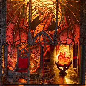 Hands Craft Model Kits > Other Model Kits DIY Book Nook Kit: Ember Throne 810101583353 MIN207