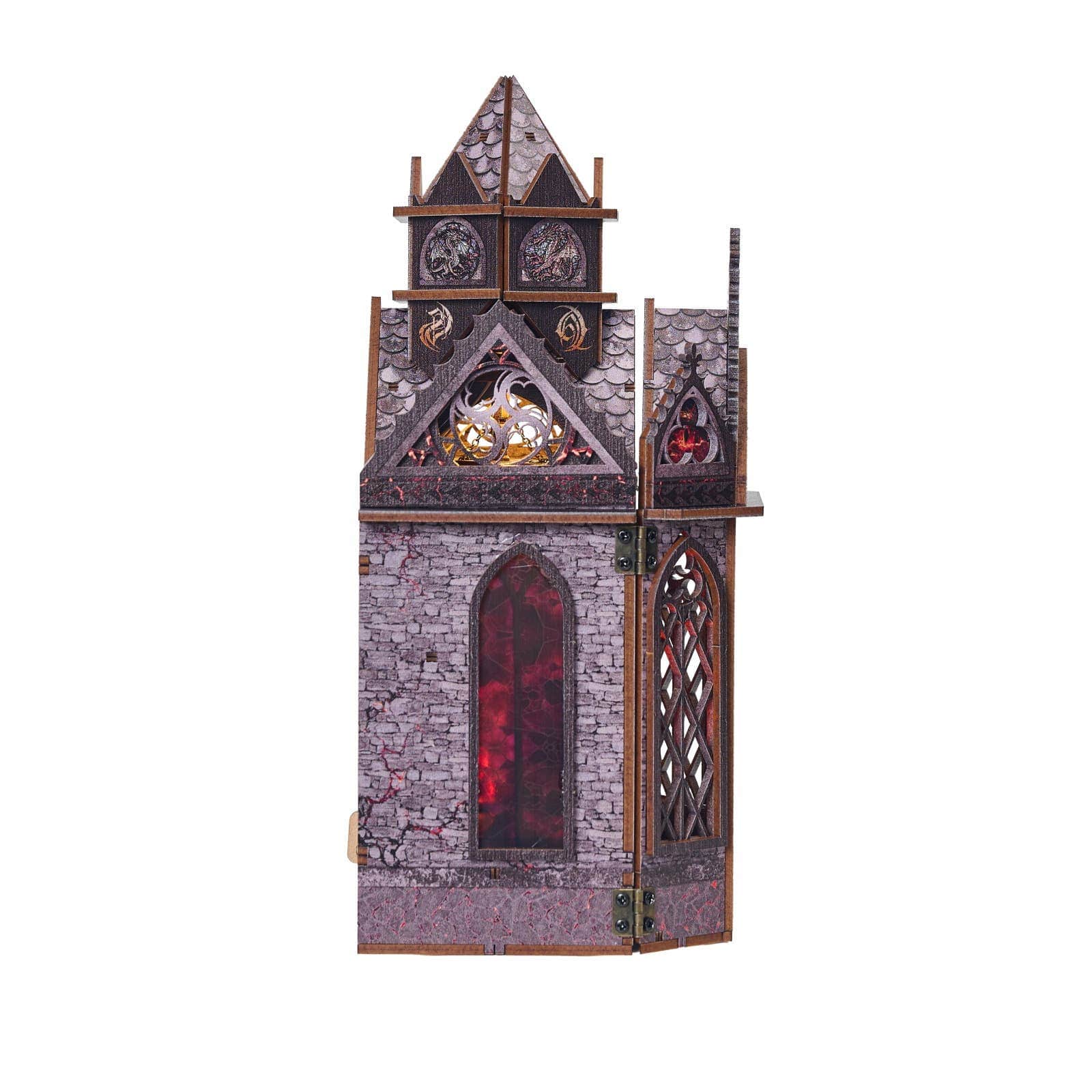 Hands Craft Model Kits > Other Model Kits DIY Book Nook Kit: Ember Throne 810101583353 MIN207