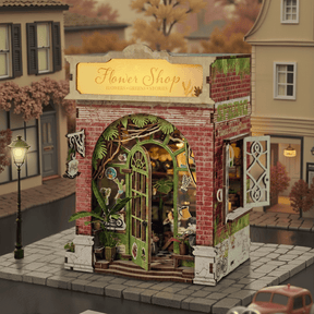 Hands Craft Model Kits > Other Model Kits DIY Book Nook Kit: Flower Shop 810101582479 MIN203