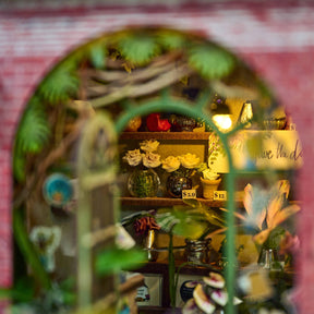 Hands Craft Model Kits > Other Model Kits DIY Book Nook Kit: Flower Shop 810101582479 MIN203