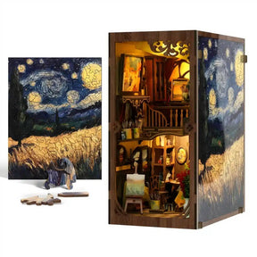 Hands Craft Model Kits > Other Model Kits DIY Book Nook Kit: Golden Twilight Studio 810101583636 BNH102